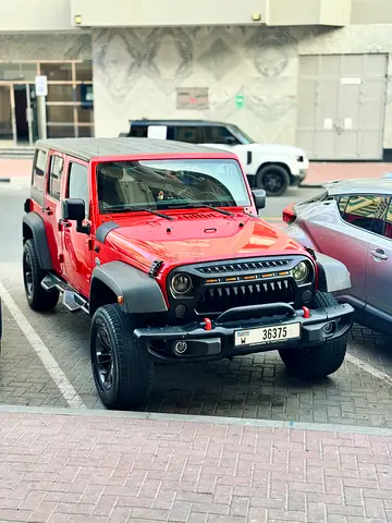 Jeep Wrangler Unlimited Sports JK  2018 | GCC | 45k + Upgrades | Excellent condition | Accident Free