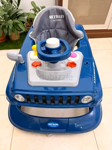 Walker with Activity Tray – Good Condition