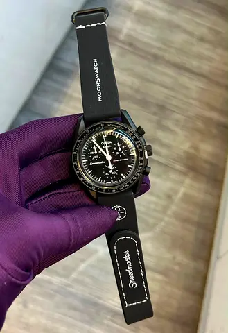 Omega x Swatch MoonSwatch Speedmaster Inspired Black Chronograph