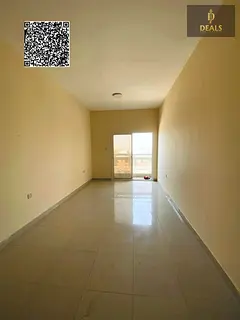 Studio apartment with balcony, spacious, for annual rent in Al Rashidiya 3, Ajman