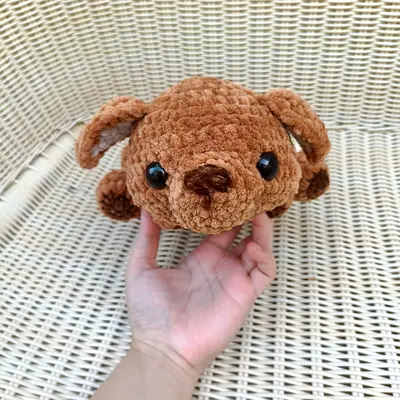 Handmade Crochet Plush Puppy