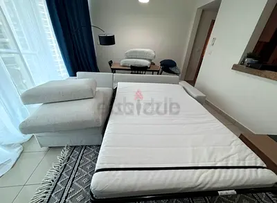 Ikea vimle L shape sofa bed Beige