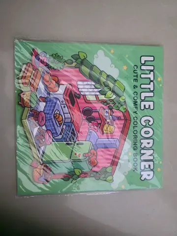 2 books - Little Corner - Cute  Comfy/ how to draw super cute things Coloring Book (new)