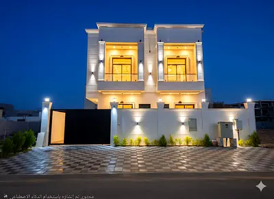 🏡 فيلا للبيع في الحليو | 6 غرف ماستر | مجلس وصالة | غرفة خادمة + روف | 1,950,000 درهم