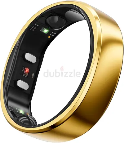 RingConn Gen 2, World’s First Smart Ring with Sleep Apnea Monitoring No APP Subscription Size 7 Gold