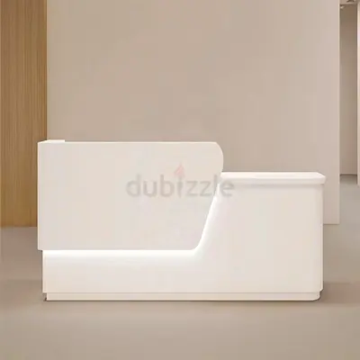 Minimalist reception desk