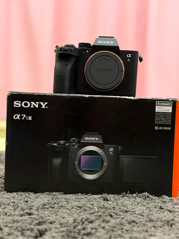 Sony a7S III Full-Frame Mirrorless Camera (Body Only) - Like new Condition