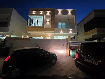 🏡 Villa for rent in Al Yasmin | 5 master bedrooms | Majlis and living room | Maid's room | Land area 3,300 sq ft | AED 120,000 – Installments, direct