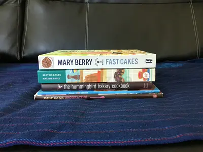 5 BAKING COOKBOOKS