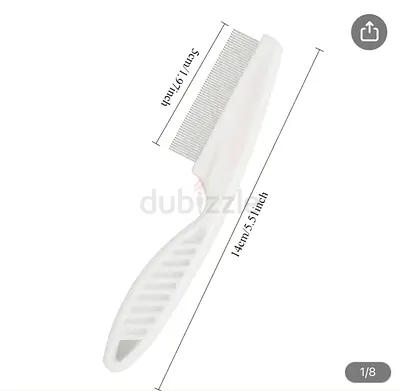 Comb for Cat. White Comb. Brand New. Still in Original Packaging.