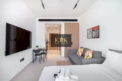 Furnished Studio | Binghatti Azure | Balcony & Multiple Views