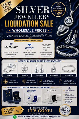 💎 SILVER JEWELLERY LIQUIDATION SALE 💎
