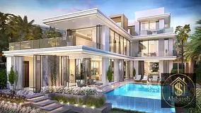 5BR Villa | Lagoon &amp; Beach Views | DAMAC Islands
