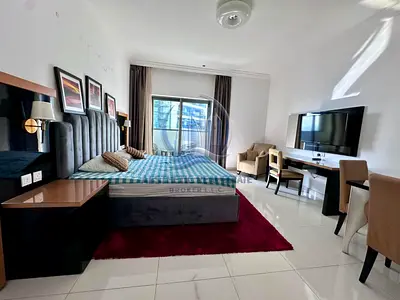 Furnished Studio | Balcony & City View | Ready to Move