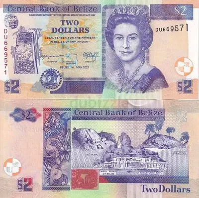 Banknote Belize
