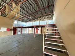 4,000 sq.ft warehouse + 1,000 sq.ft mezzanine in Industrial Area 13, main road location, 4 payments,