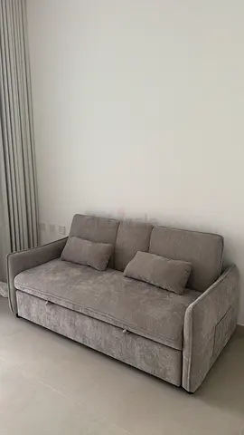 Grey 2-Seater Sofa Bed in Good Condition