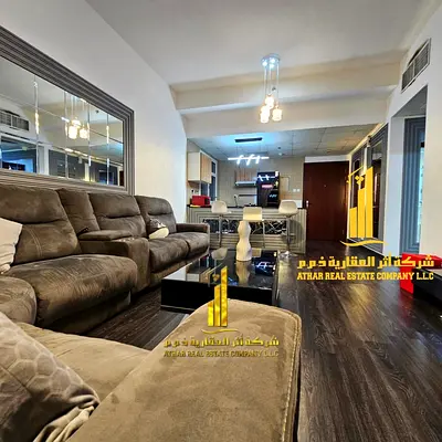 Beautiful furnished one-bedroom apartment with new furniture for monthly rent in Ajman - Al Nuaimiya 3 - City Tower