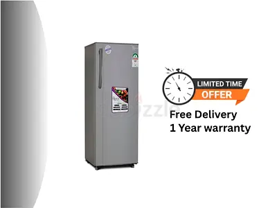 ROCH Single Door Refrigerator 150L RFR-190S-I (Silver)