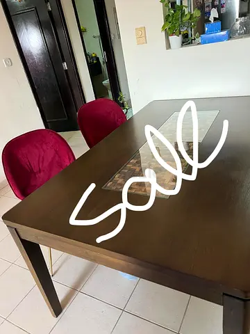 Home center dining table for sale