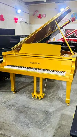 Megarya Golden Grand Piano – German Roslau Strings | All-Spruce Soundboard | CNC Precision Frame