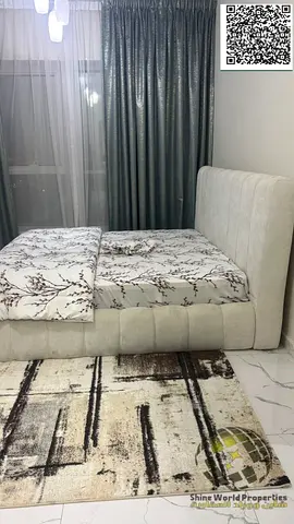 للبيع شقة 2 غرف وصالة ببلكونة برج الواحة عجمان