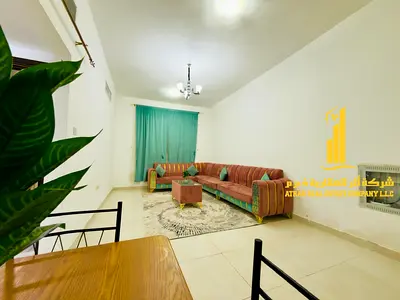 Luxury one-bedroom apartment with a balcony in Ajman, Al Rawda 3. Fully furnished, available for monthly rent.