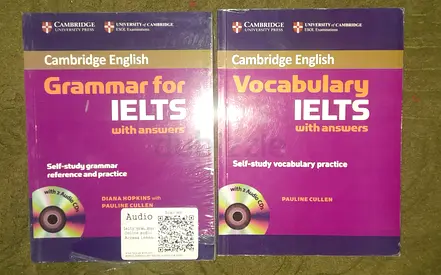 IELTS grammar and vocabulary books both for only 100AED