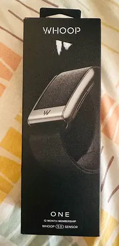 Whoop One fitness tracker with 12-month membership (boxed)