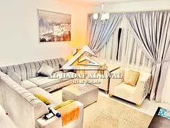 Two bedrooms and a living room for monthly rent in Al Majaz 3 area with free internet
