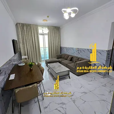 باطلاله بحريه.شقة فاخره غرفتين وصالة مع بلكونه.عجمان برج الواحه. مفروشه بالكامل. الايجار يشمل الفواتير والإنترنت وموقف