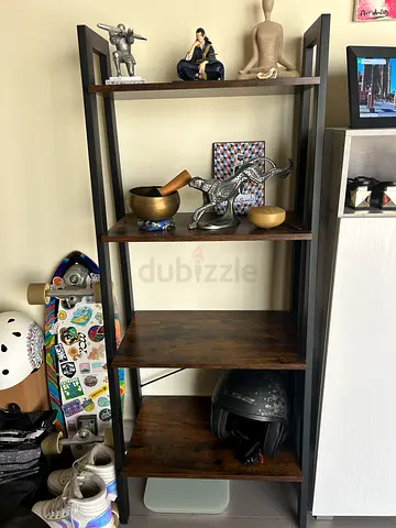 Four-Tier Shelf For Books  Decor
