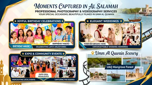 Executive Photography  Premium Videography Services in Al Salamah, Umm Al Quwain
