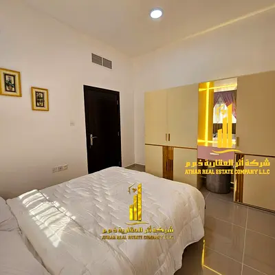 للايجار غرفه وصاله مفروشه بعجمان بفرش نظيف ومرتب _ كورنيش عجمان _  شامل جميع الفواتير والانترنت _  مفروش بالكامل بأثاث أنيق