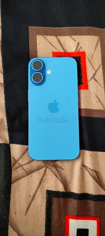New Blue iPhone 16 Good Condition iCloud locked