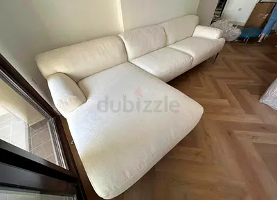 As A New Condition High Quality the loom collection amelia L Shape Sofa
