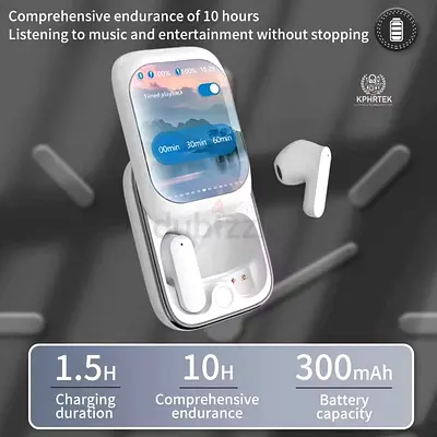 New Intelligent Full-Color Touch Screen Slider Earphones,Magic Slide (CASH ON DELIVERY)