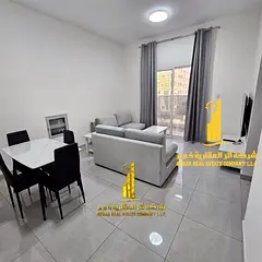 Luxurious and elegant fully furnished one-bedroom apartment with brand new, high-end furnishings in