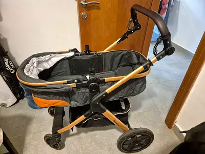 Baby Stroller, Car Seat and Diaper Bag