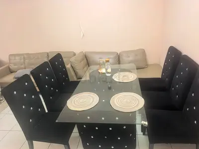Dining table with 6 chairs
