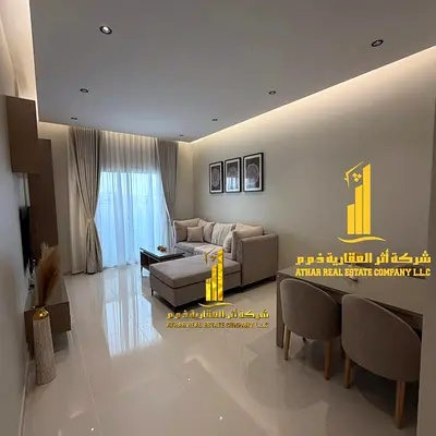 Furnished one-bedroom apartment for monthly rent in Ajman - Al Jurf 3 ✔️ Includes bills and internet ⚡📶 Fully furnished with stylish furniture