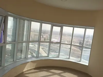 studio with balcony sea and marina view