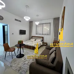 First tenant, fully furnished luxury studio apartment with brand new, high-end furniture, all bills
