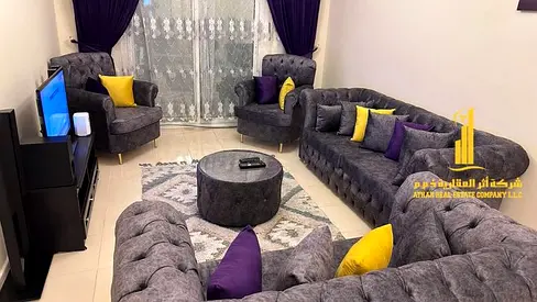 للايجار غرفه وصاله مفروشه بعجمان بفرش نظيف ومرتب _  الراشديه 1 _ ابراج الاورينت _  شامل جميع الفواتير والانترنت _  مفروش بالكامل بأثاث أنيق