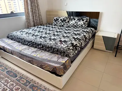 Super King Double Bed with Nightstand