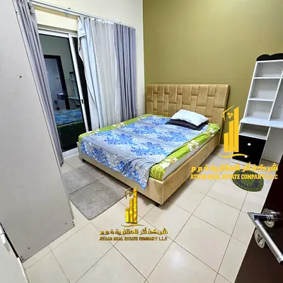 Luxury one-bedroom apartment, fully furnished with brand new, high-end furniture, in a prime location with private parking within the towers.