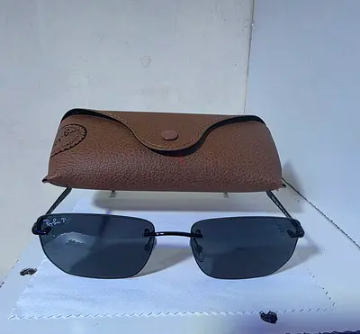 Ray-Ban Rimless Black Sunglasses - brand new