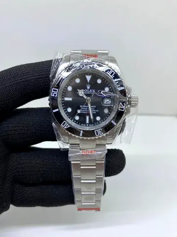 Rolex Submariner-style Mens Stainless Steel (S,M,Copy Watch)
