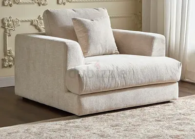 2 Oversized Lounge Armchairs