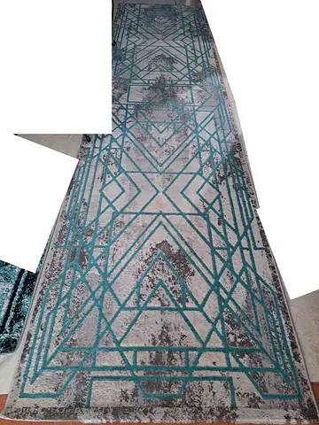 Long carpet and a small rug